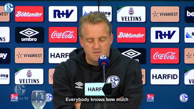 Büskens gets emotional as he looks back on the season